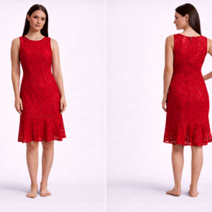 Scarlet Lace Dress